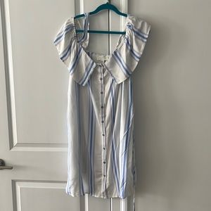 Forever 21 Blue Strip Dress